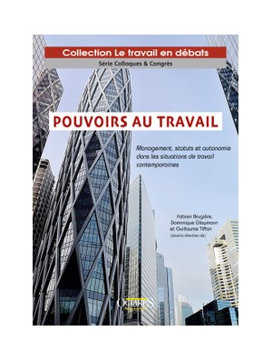 Pouvoirs au travail - Management, statuts et autonomie dans les situations de travail  contemporaines