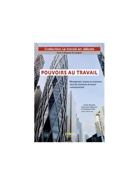 Pouvoirs au travail - Management, statuts et autonomie dans les situations de travail  contemporaines